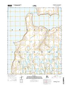 USGS Topographic Map – Wainwright B-2 NE