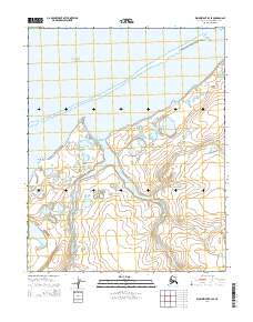 USGS Topographic Map – Wainwright B-4 SE