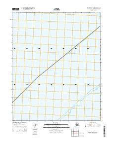 2014 Map of Wainwright B-6 SE, 2014 Print