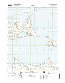 USGS Topographic Map – Wainwright D-1 SE