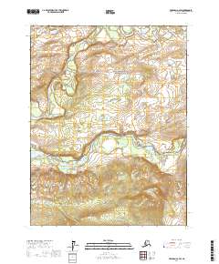 2017 Map of Wiseman A-2 SW, 2017 Print