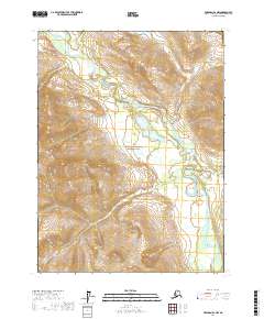 USGS Topographic Map – Wiseman B-2 NW