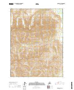 USGS Topographic Map – Wiseman B-2 SW