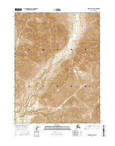 USGS Topographic Map – Wiseman B-4 NW