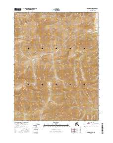USGS Topographic Map – Wiseman B-4 SE