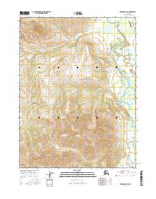USGS Topographic Map – Wiseman B-5 SE