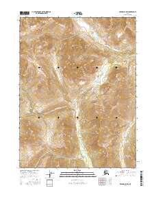 2016 Map of Wiseman B-5 SW, 2016 Print