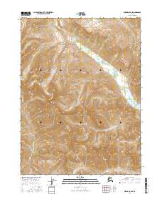 USGS Topographic Map – Wiseman B-6 NE