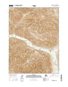 2016 Map of Wiseman C-6 NE, 2016 Print