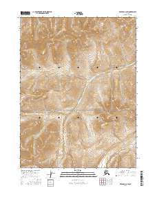 2016 Map of Wiseman C-6 SW, 2016 Print