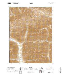 USGS Topographic Map – Wiseman D-1 NE