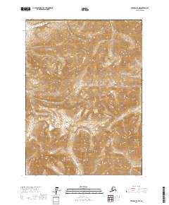 USGS Topographic Map – Wiseman D-1 NW