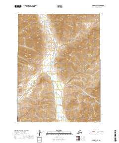 USGS Topographic Map – Wiseman D-1 SE