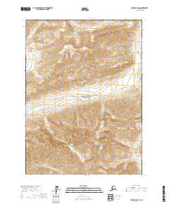 USGS Topographic Map – Wiseman D-2 NE