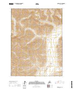 USGS Topographic Map – Wiseman D-2 SE