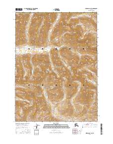 USGS Topographic Map – Wiseman D-3 NE