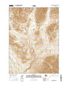 2016 Map of Wiseman D-3 SW, 2016 Print