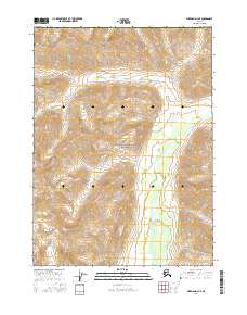 USGS Topographic Map – Wiseman D-4 NE