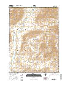 USGS Topographic Map – Wiseman D-5 NE