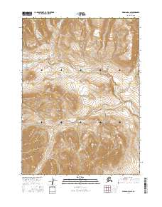 2016 Map of Wiseman D-6 NW, 2016 Print