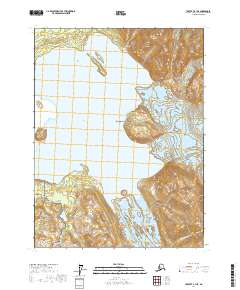 USGS Topographic Map – Yakutat A-1 NE