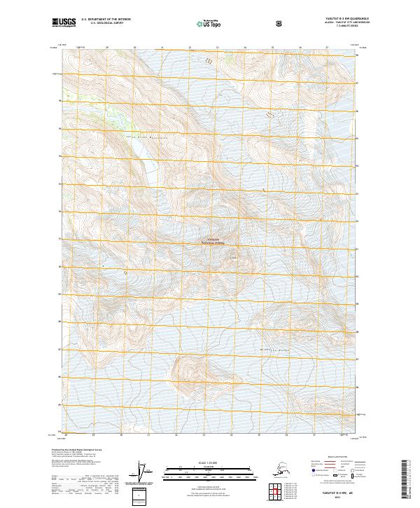 USGS Topographic Map – Yakutat B-2 NW