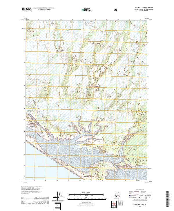 USGS Topographic Map – Yakutat B-4 NW