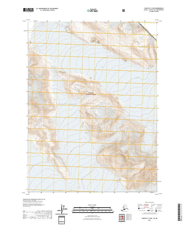 USGS Topographic Map – Yakutat C-2 NW