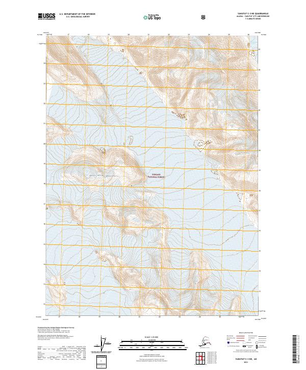 USGS Topographic Map – Yakutat C-3 NE