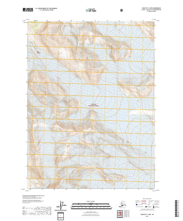 USGS Topographic Map – Yakutat C-3 NW