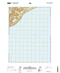 USGS Topographic Map – Yakutat C-6 NW
