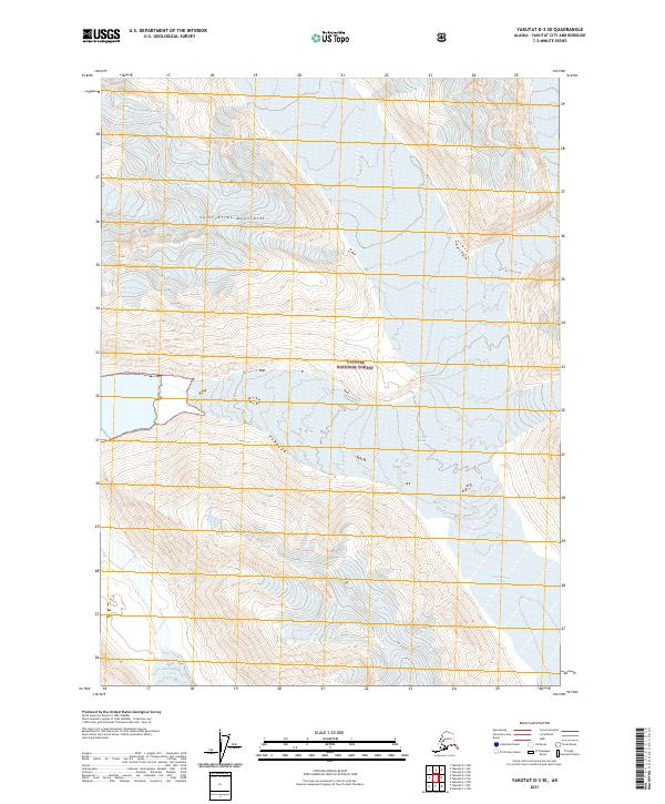 USGS Topographic Map – Yakutat D-3 SE