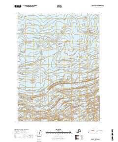 2017 Map of Yakutat D-7 SW, 2017 Print