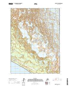 2017 Map of Yakutat D-8 SW, 2017 Print