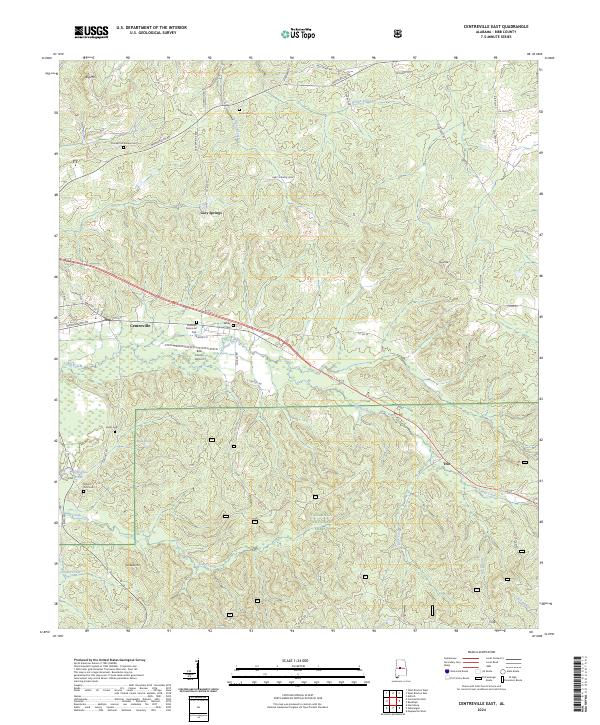 USGS Topographic Map – Centreville East