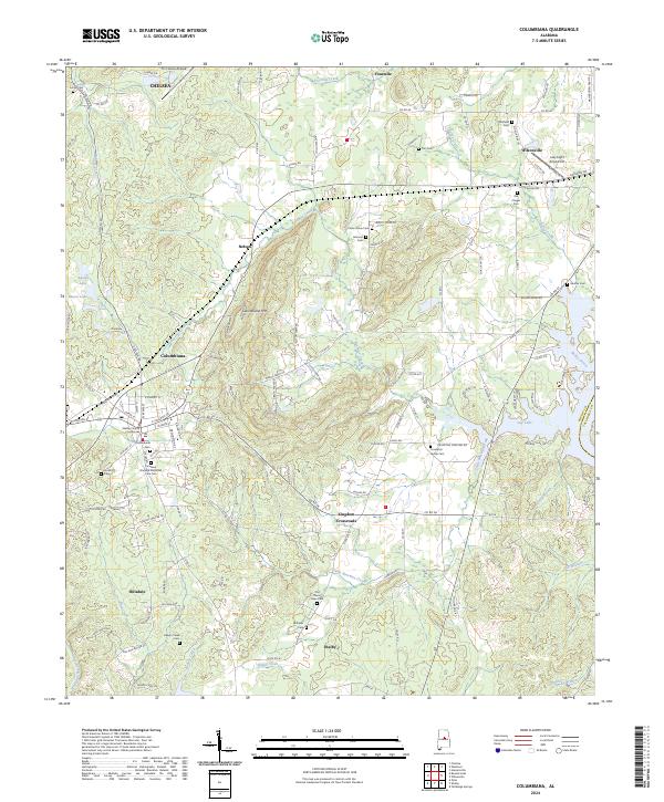 USGS Topographic Map – Columbiana