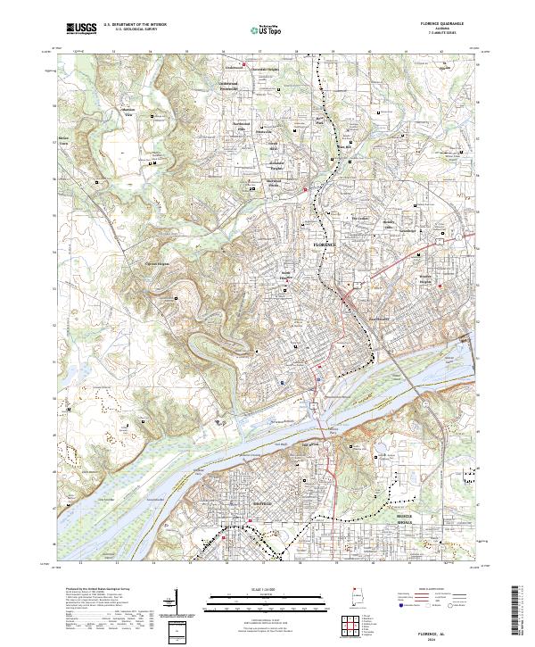 USGS Topographic Map – Florence