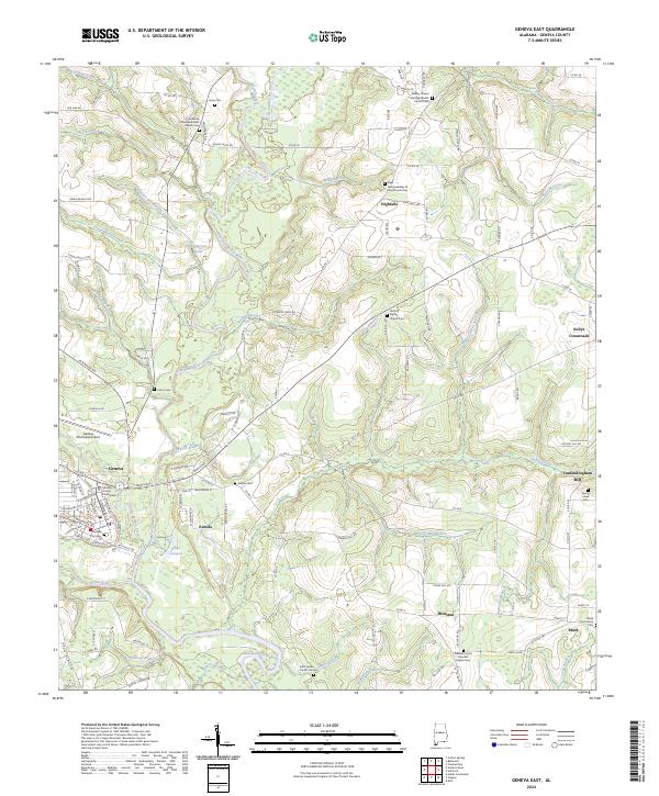 USGS Topographic Map – Geneva East
