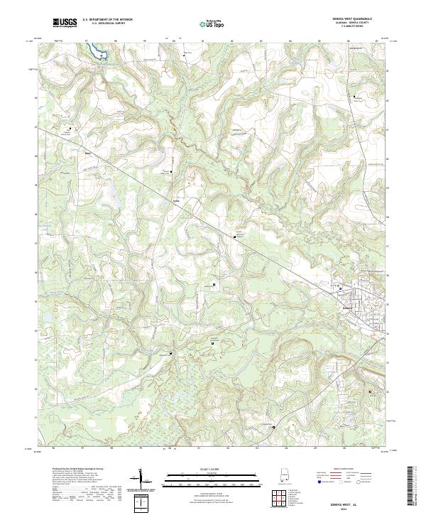 USGS Topographic Map – Geneva West