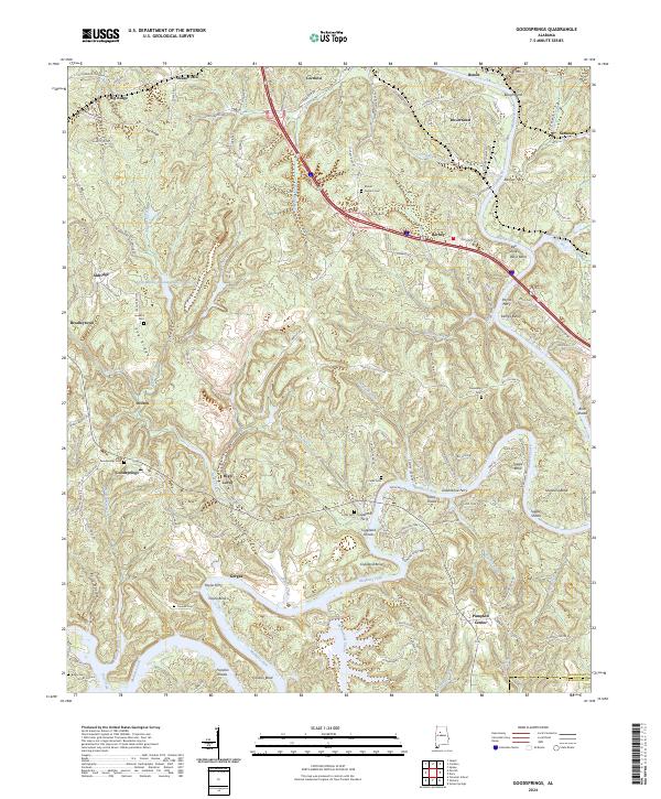 USGS Topographic Map – Goodsprings
