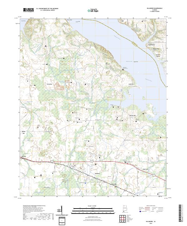 USGS Topographic Map – Hillsboro