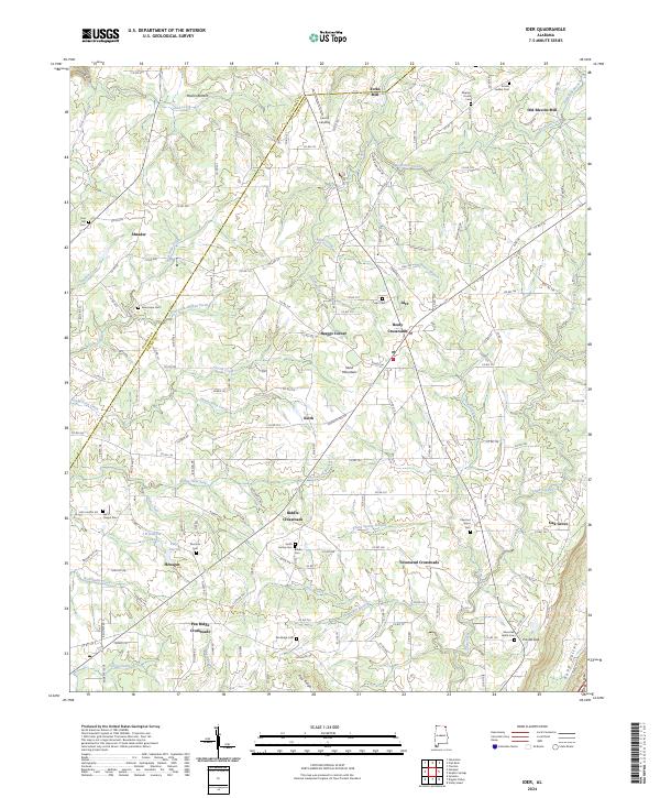 USGS Topographic Map – Ider