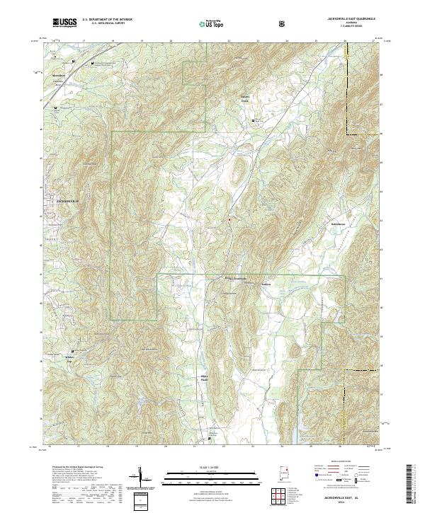 USGS Topographic Map – Jacksonville East