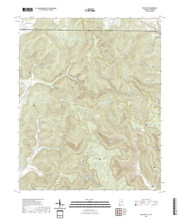 USGS Topographic Map – King Cove