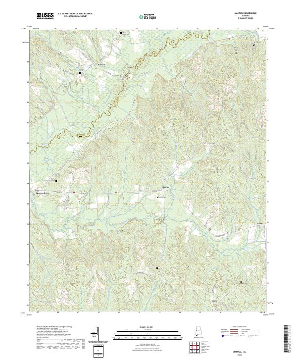 USGS Topographic Map – Mantua
