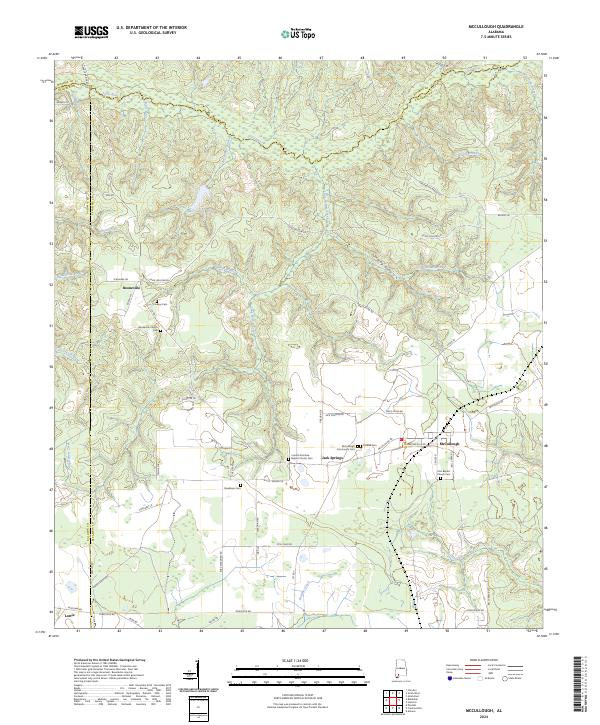 USGS Topographic Map – McCullough