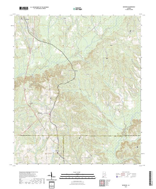 USGS Topographic Map – McKenzie