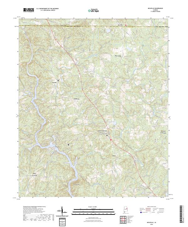 USGS Topographic Map – Micaville