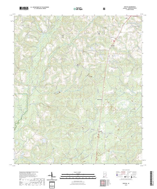 USGS Topographic Map – Onycha