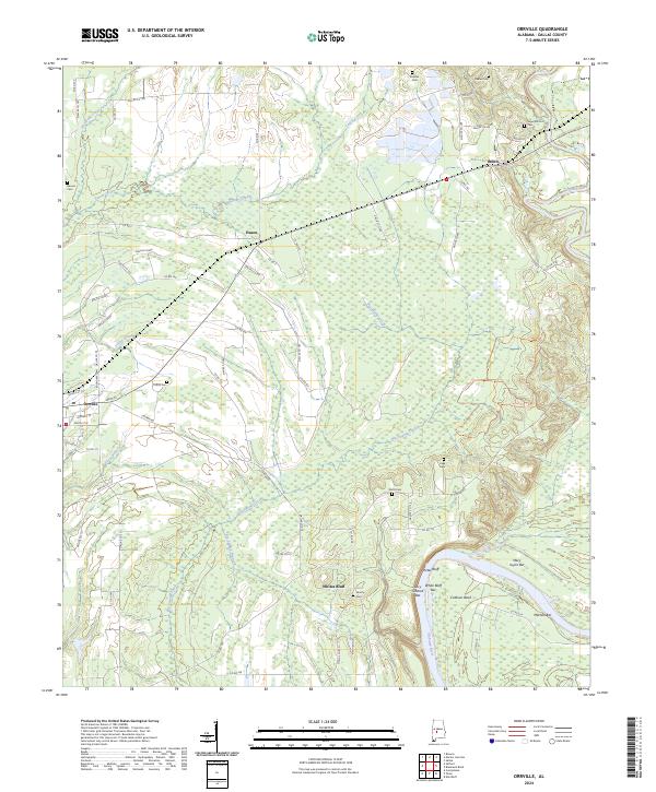 USGS Topographic Map – Orrville